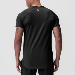 Men's Summer Skinny Casual T-Shirt Man Sport Short Sleeve Tee Gym Fitness Quick Dry Compression Shirt Training Workouts Clothing