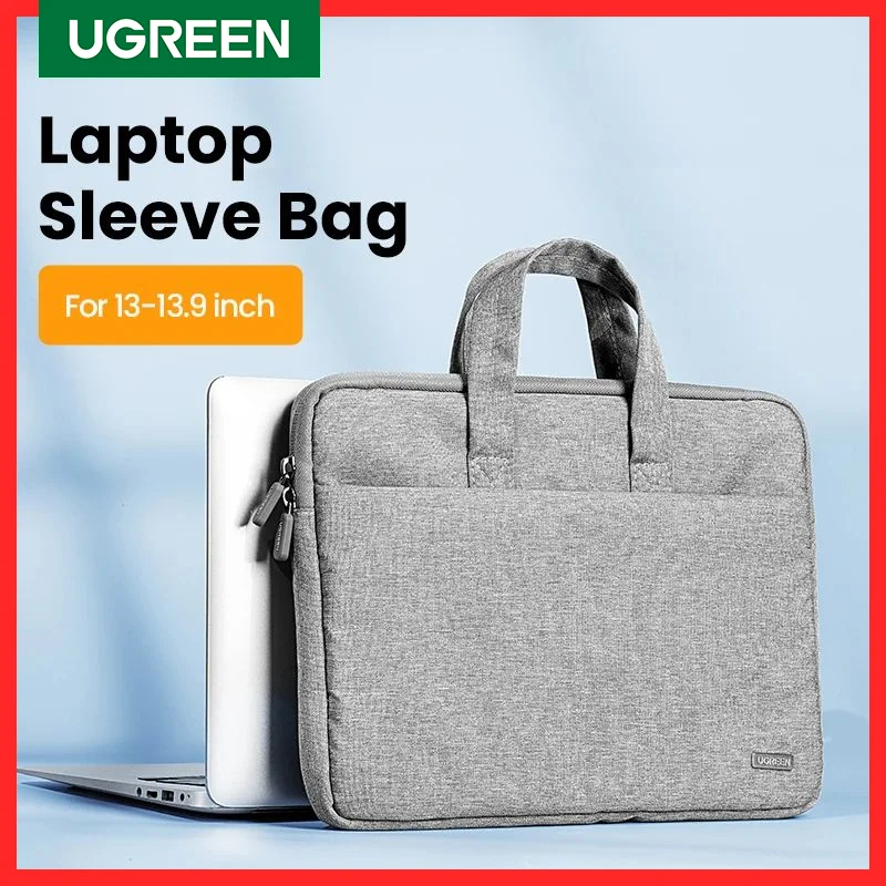 

UGREEN 13.9 inch Laptop Sleeve Bag Notebook Bag for MacBook iPad Air Pro Portable 13 inch Tablet Case Briefcase Computer Handbag
