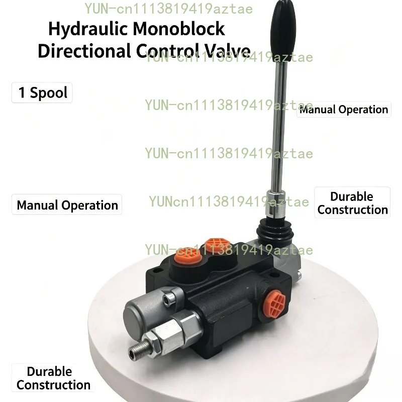 P40 Manual Hydraulic Monoblock Directional Control  Multi-way Spool Valve For Tractor Loader Agricultural Engineering Machinery