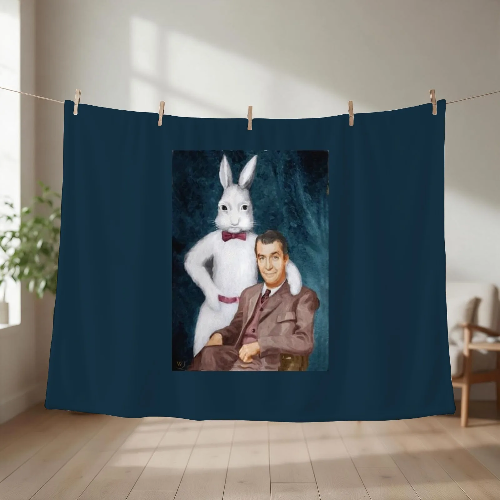 Harvey-Colorized Throw Blanket couch cozy soft plush fuzzy picnic outdoor blanket