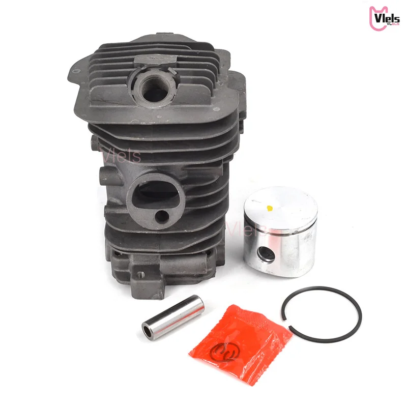 50182005A 38mm Cylinder Piston Kit For Oleo Mac 936 937 GS370 Efco 137 Chainsaw Piston Ring Pin Clips Replacement Engine