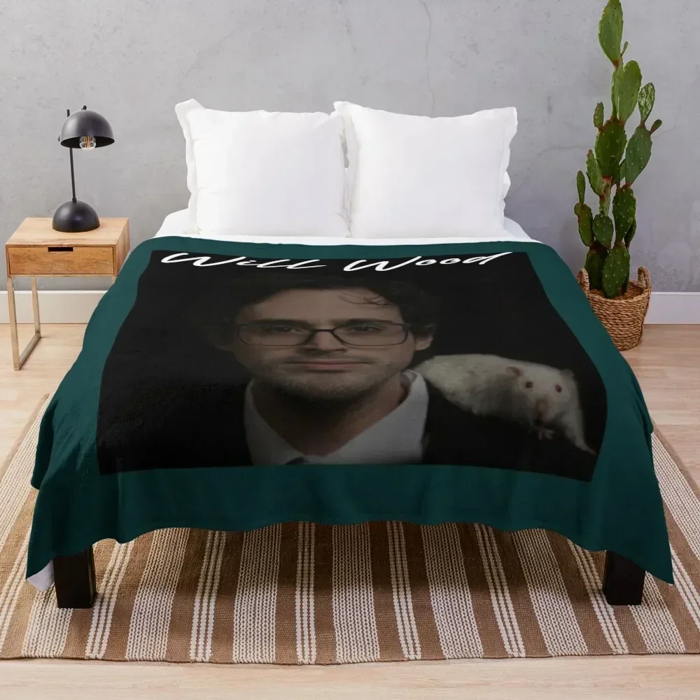 

Music Will Tour Band Wood Logo Throw Blanket for sofa Decorative Sofa Summer Picnic Blankets
