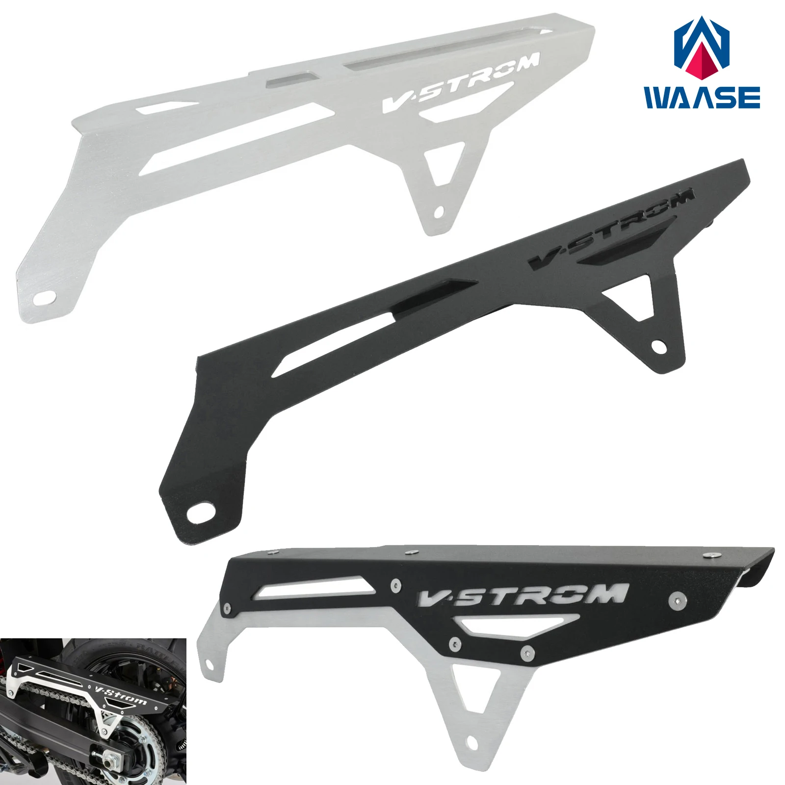 

Waase защита задней цепи мотоцикла для SUZUKI V Strom VStrom DL 1000 XT 1000XT DL1000 2014-2021
