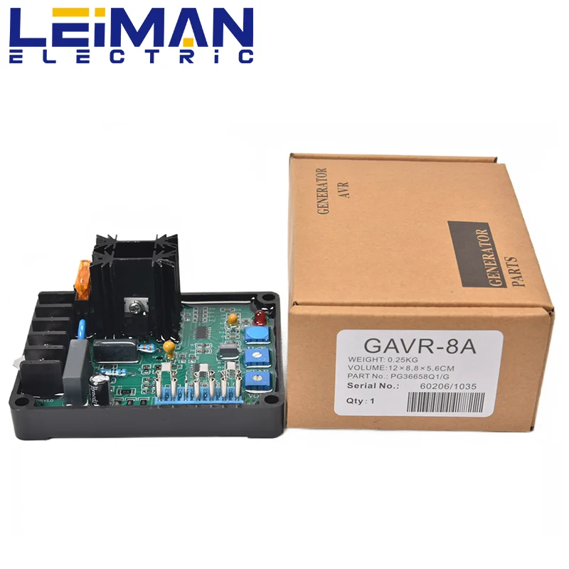 GAVR 8A AVR High Quality Brushless Generator Automatic Voltage Regulator GAVR-8A Universal Diesel Generator Stabilizer Module