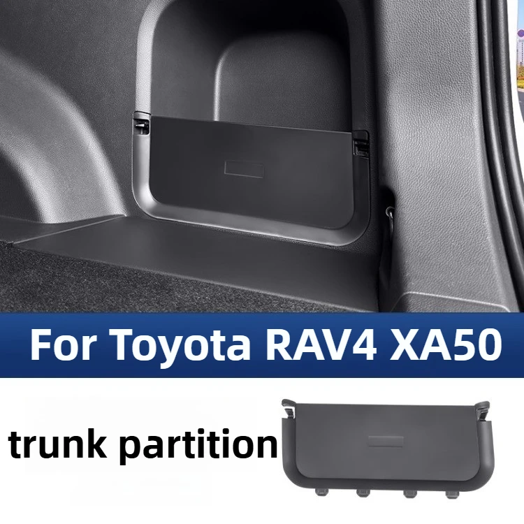 

Trunk Partition For Toyota RAV4 XA50 Accessories 2026/2025 ABS Material Shock-Absorbing Noise-Reducing Anti-Rattle 2020-2024