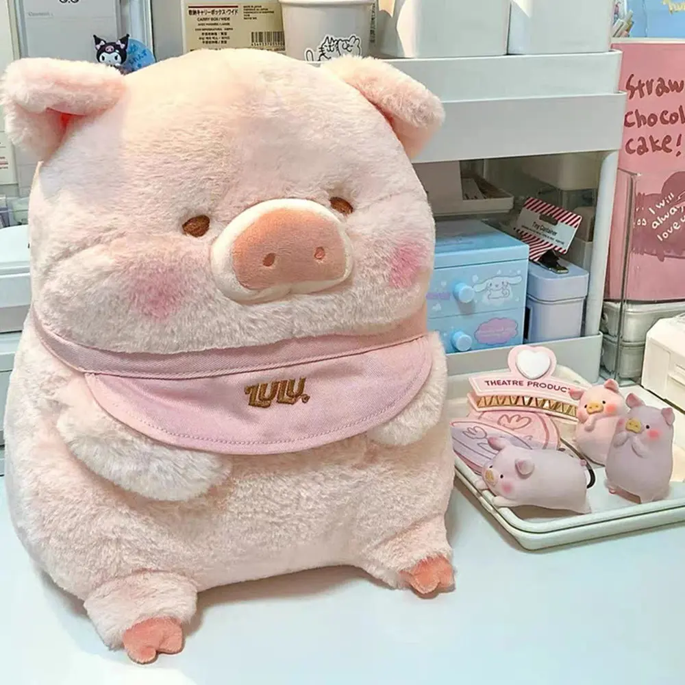 

30cm Kawaii Anime Lulu Pig Plush Toy Creative Stuffed Animals Piggy Doll Girl Birthday Toys Girlfriend Couple Cute Gift