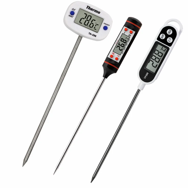 Digital BBQ Food Thermometer Kitchen Meat Thermometer For Meat  Cooking Food Probe Electronic Oven Kitchen Tools 40% off