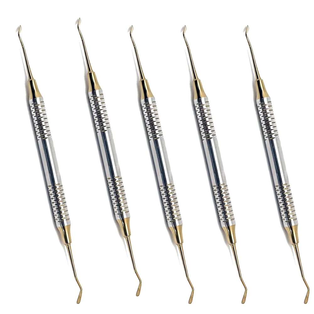 

Dental Filling Spatulas Double-Head Stainless Steel Handle Dental Composite Resin Filling Spatulas Dental Accessorie