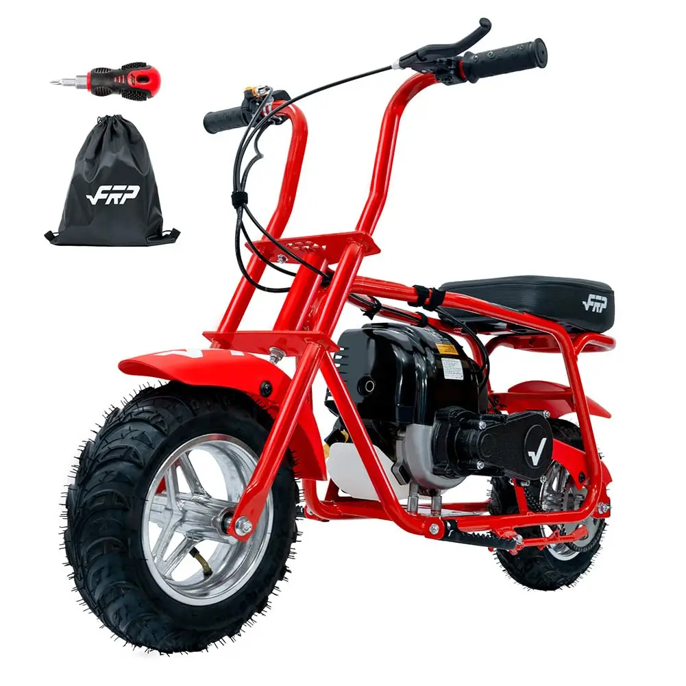 

[Starts Right Up] MB40 4-Stroke Mini Bike, 40CC Kids Mini Dirt Bike with No Mixing Oil Need, Easy to, Customized
