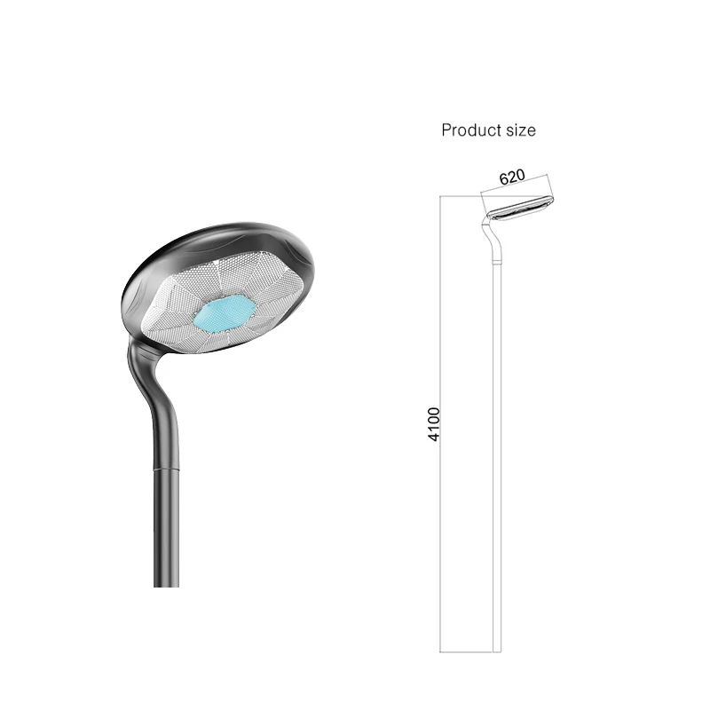 IP65 Outdoor Aluminum Solar LED Decorative Lamp for Garden Paths Villa Lighting