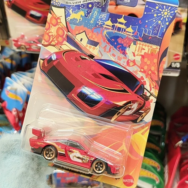 Pré vente Hot Wheels Jnf49-La10 2026 année chinoise du cheval édition limitée modèle moulé sous pression Porsche 935 Collection jouet voiture cadeau