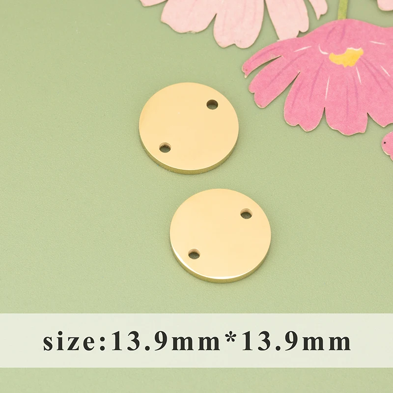 assoonas, 4 Stück/Set, MI64, wasserdichte Schmuckaccessoires, 316L-Edelstahl, Anhänger, Schmuckzubehör, DIY-Anhänger – Detail 9