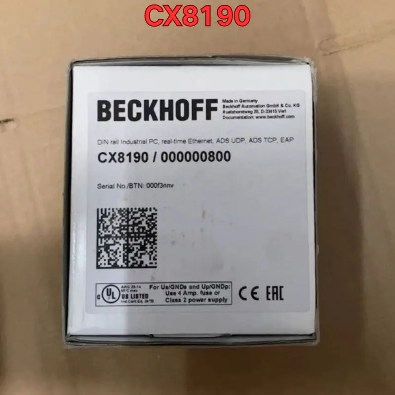 New PLC module cx8190