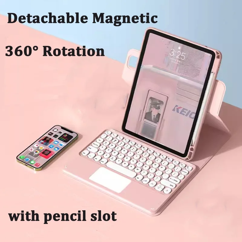 Magnetic Separation Rotatable Case for Xiaomi Pad 6 Pro 6 11 Inch 2023 5 11 Inch for Xiaomi Pad 5 Pro 11 Trackpad Keyboard Cover