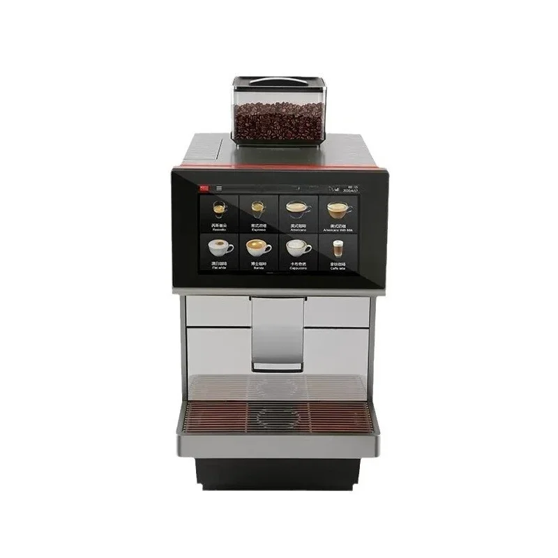 Commercial fully automatic coffee machine with one click, coffee drink making equipment