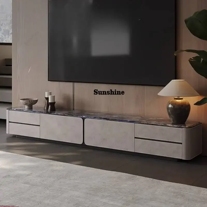 

Узкая удлиненная тумба под телевизор синего цвета, высокая, дизайнерская, вертикальная, современная, в скандинавском минималистичном стиле, мебель для телевизора