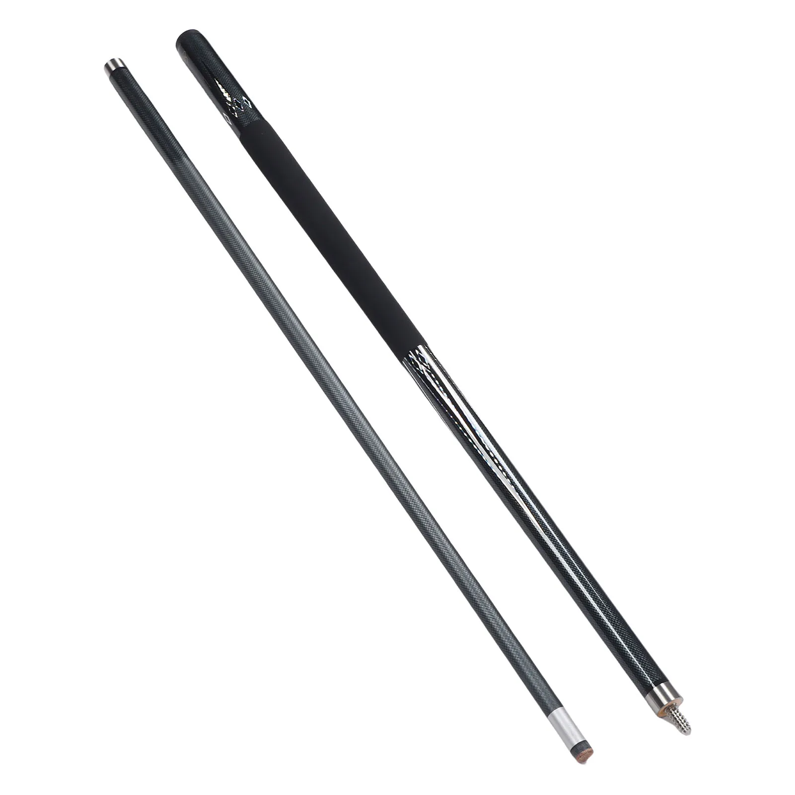 

2 Sections Pool Cue Stick Carbon Fiber Comfortable Grip Pool Table Stick Billiard Cue Stick with 13mm Tip Billiards Supplies