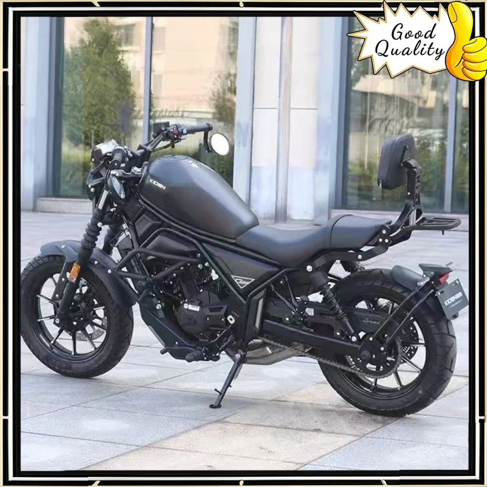 Good Quality For ZONTES 125C C125 modified folding backrest  125 C waist backrest rear shelf tail rack retro motorcycle backrest