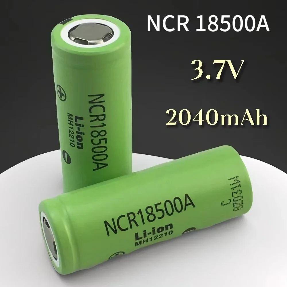 

18500A 3.7V Rechargeable Battery High Quality NCR 2040mAh Lithium Battery 100% Brand New Suitable for Toy Flashlights, etc