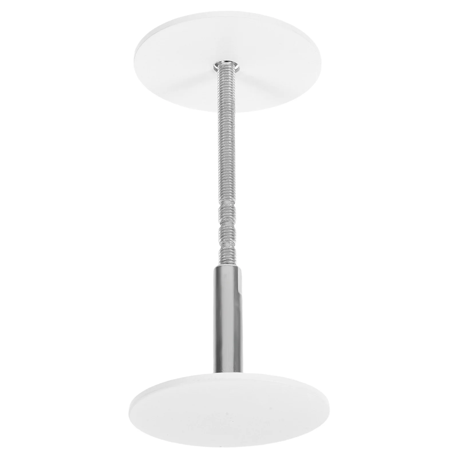 

1 set 1 Set 50Mm Round Stainless Steel Hole Cover Plate White For Security Fixing Deadbolt Lock Hole Filler With Screws, Keyhole