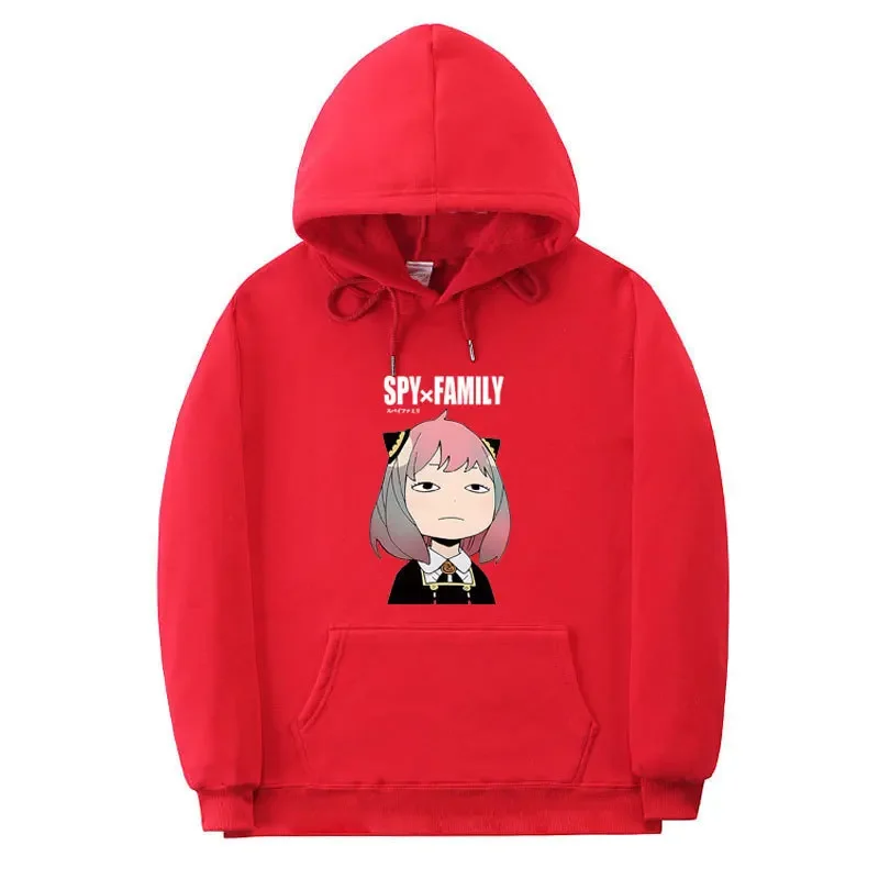 Spy X Family Anime Printed Women's Hoodie Fashion Urban Sports Street Clothing Simple Creative Loose Youth Popular Leisure