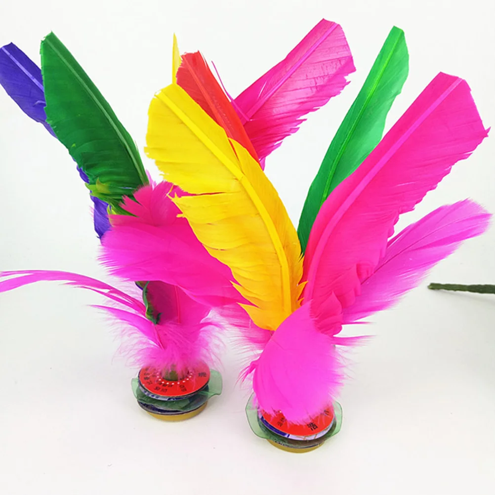 6 pçs peteca crianças brinquedos esportivos crianças brinquedo jianzi jogo pé estudante chinês tradicional