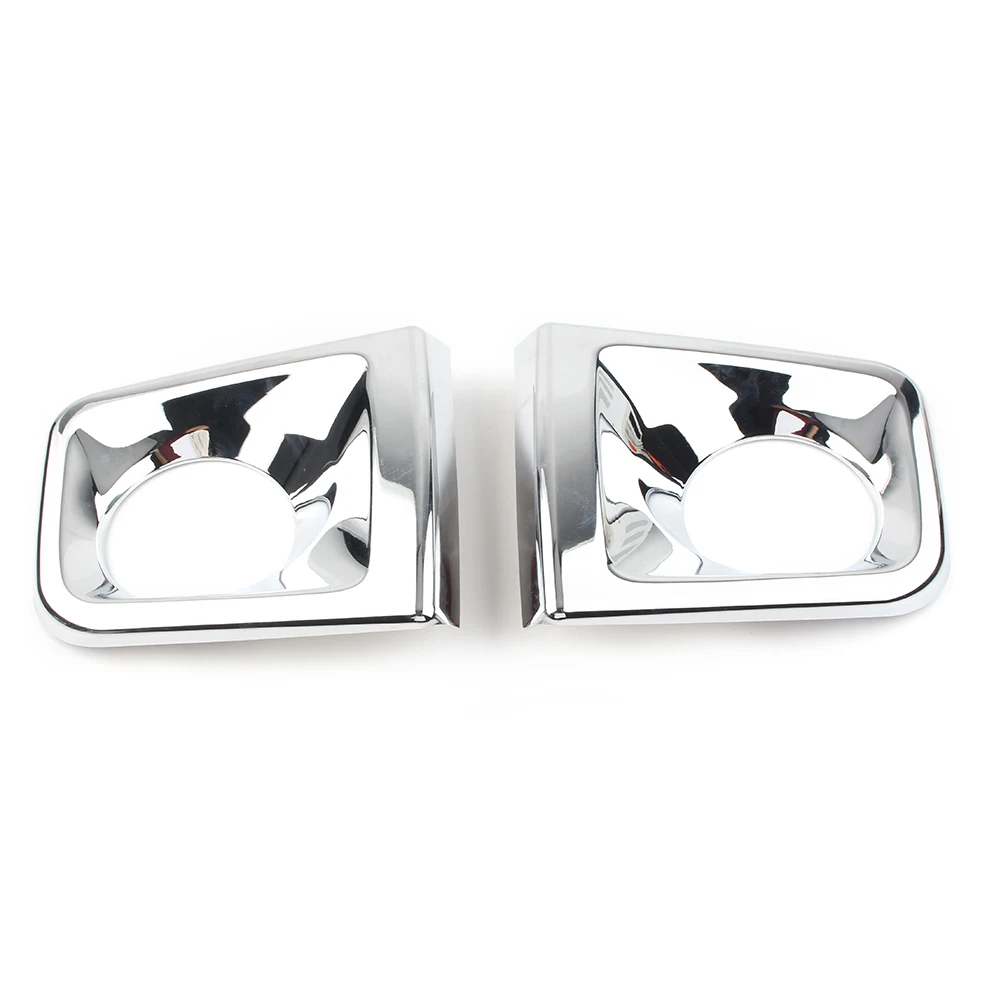 Car Styling For Toyota Tacoma 2015 2016 2017 2018 2019 2020 Front Fog Light Lamp Cover Trim Chrome Left & Right 2Pcs