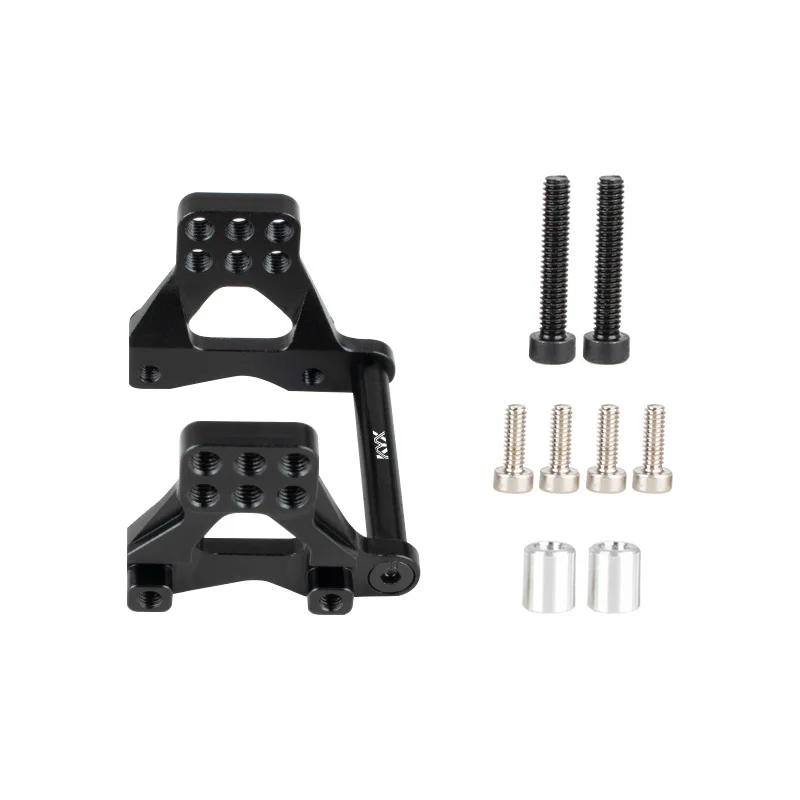 KYX Racing Aluminum Front Shock Tower Adjustable Upgrades Parts Accessories for 1/18 RC Crawler Car Traxxas TRX4M TRX-4M