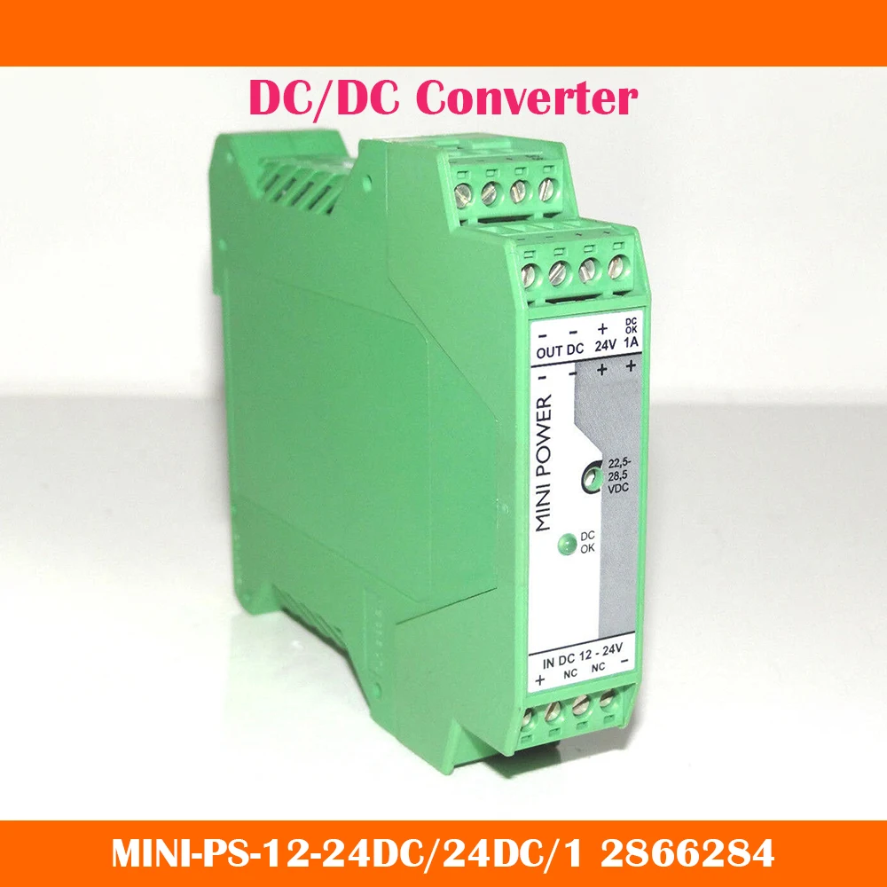 MINI-PS-12-24DC/24DC/1 2866284 DC/DC Converter Power Supply Work Fine High Quality Fast Ship