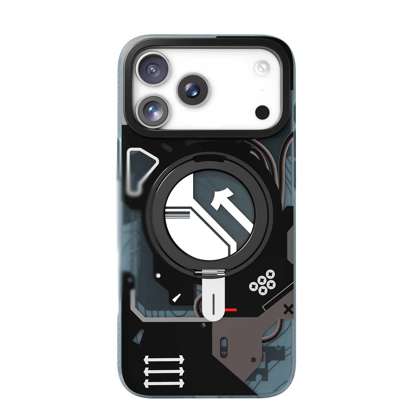 

Магнитный чехол для iPhone 17 Pro Max/17 Pro, ударопрочный, военного класса, с чувствительными кнопками