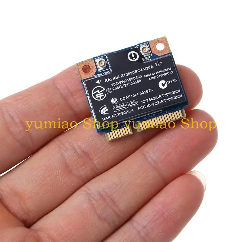 

587B WiFi BT Wireless Half Mini PCI-E Card 802.11a/b/g/n For HP CQ42/ CQ62/ G56/ CQ56/ DV6/ DV7-3000/ DM1-2000