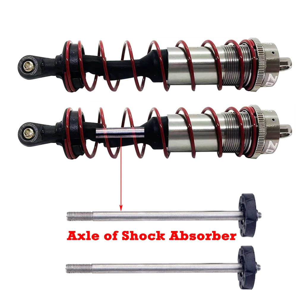 1/8 RC Car Front Rear Shock Absorber Axle Set 8005 8006 Axle of Shock Absorber For ZD Racing 08421 BX-8E 08427 1/8 RC Car Parts