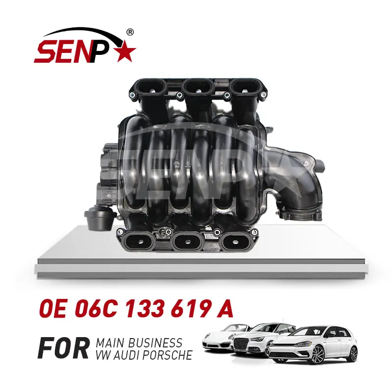 SENP OEM 06E133201R/06C133619A Wholesale Intake Manifold For AUDI A7/A8 Sportback 2010-2019 High Quality Auto Engine Spare Parts