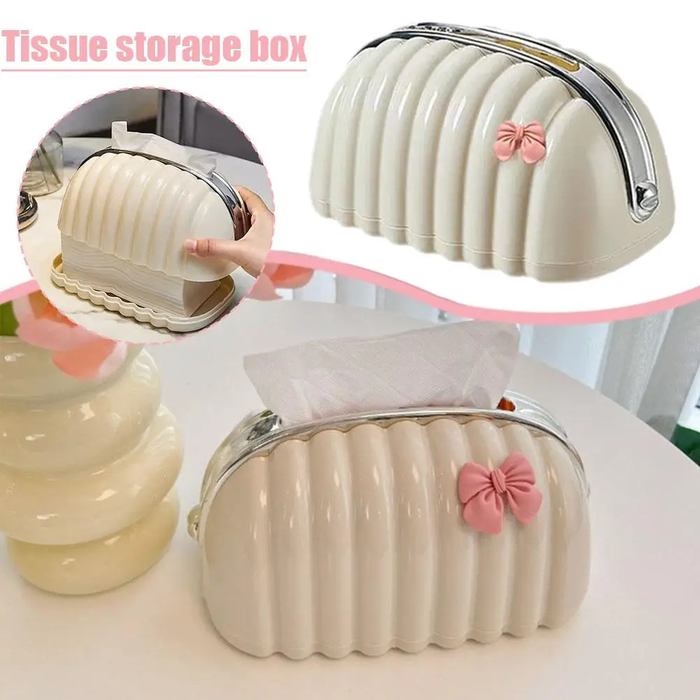 Luxury Tissue Box Desktop Tissue Organizer Tissue Holder Storage Napkin Household Container Paper Box Holder H9m9