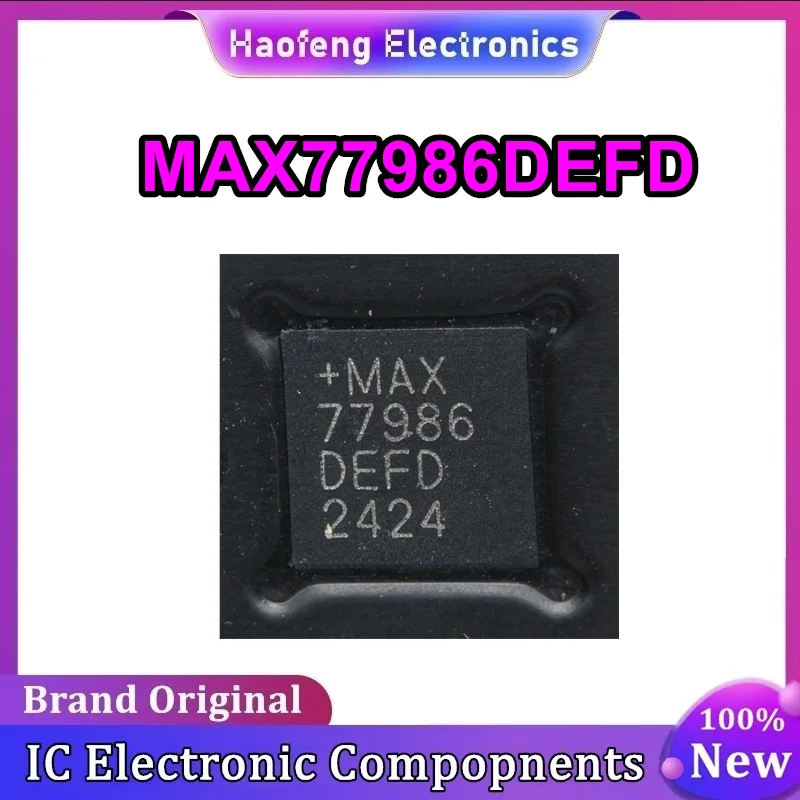 

MAX77986DEFD MAX77986DEFD+T MAX77986 77986 QFN32 микросхема 100% новый оригинал на складе