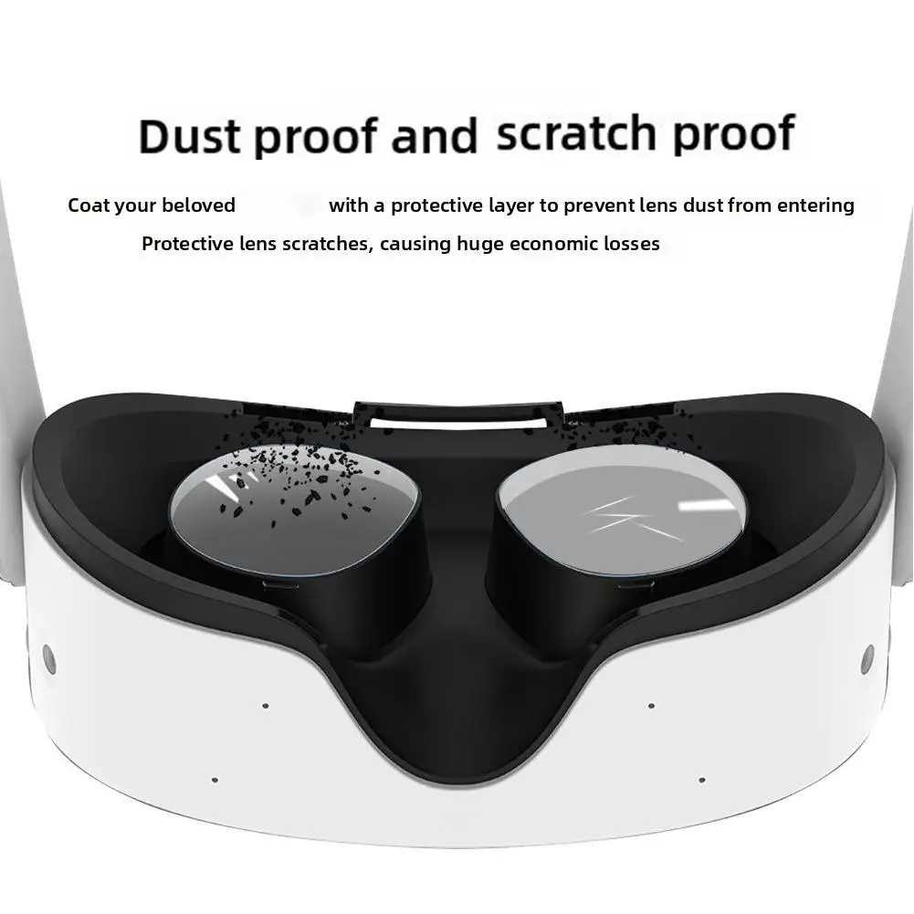 For Meta Quest3S Lens Film Scratch Resistant VR Glasses VR Lens Permeability Lens Film Film Device Protection High M8O8