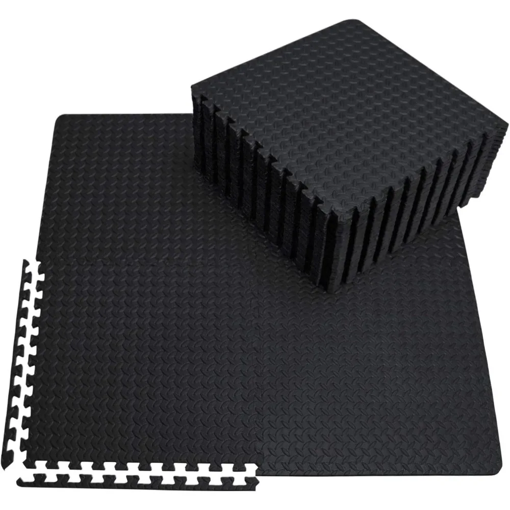 

Tiles Gym Flooring Gym Mats Exercise Mat for Floor Workout Mat Foam Floor Tiles for Home Gym Equipment Garage