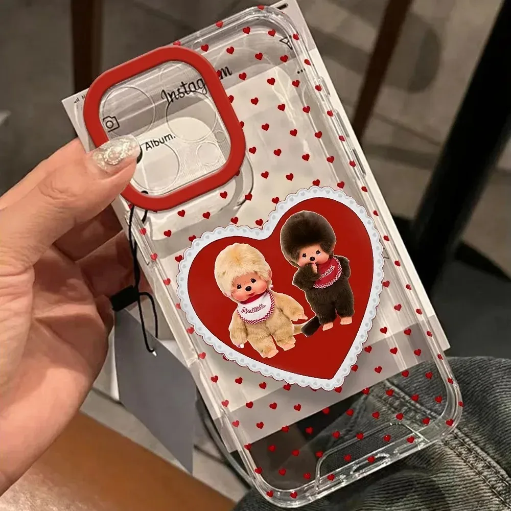 Lovely Monchhichis New Phone Case For Samsung Galaxy A37 A57 A16 A07 A17 A36 A26 A56 A55 A35 A25 A15 A05s A54 A24 A14 A13 4G 5G