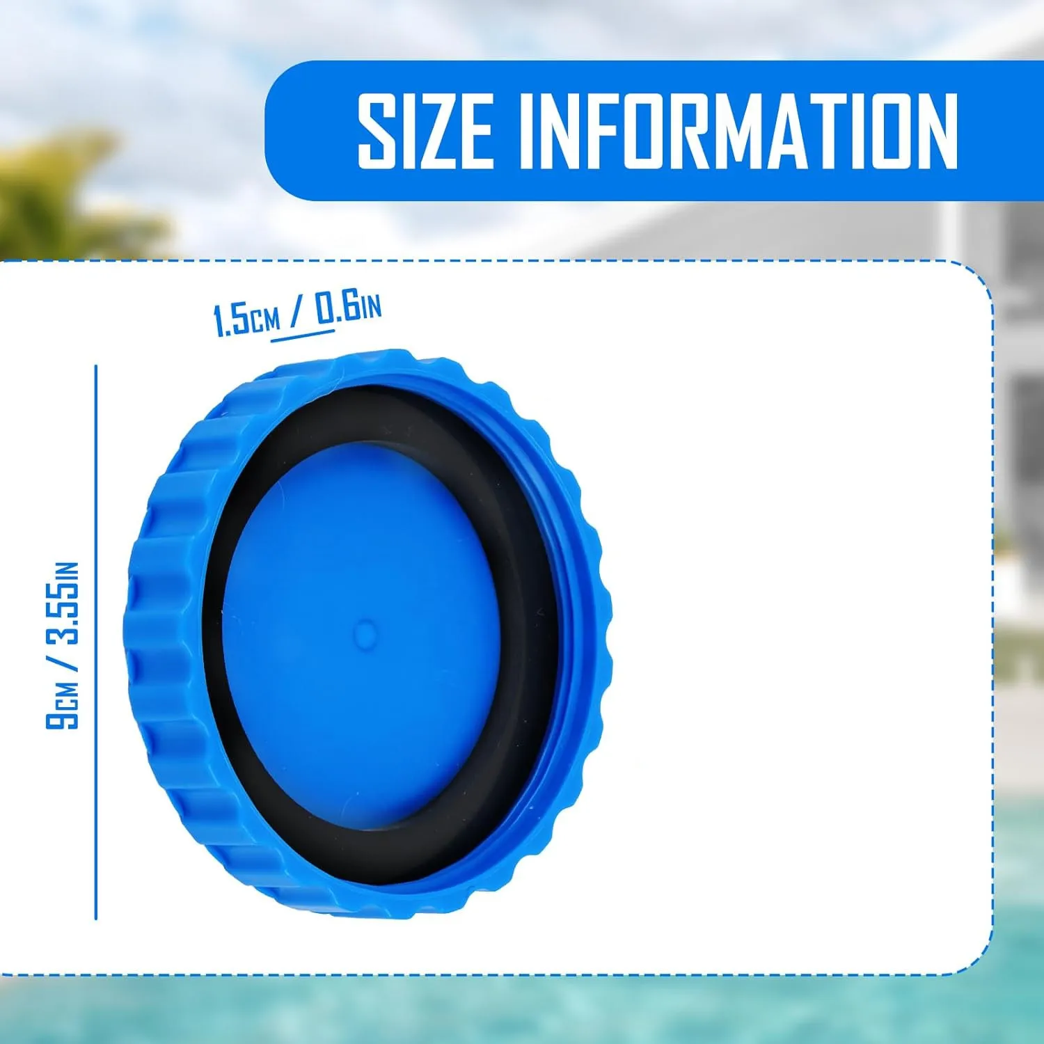 Ground Swimming Pool Inlet Replacement Parts Kit, Winter Closing Kit