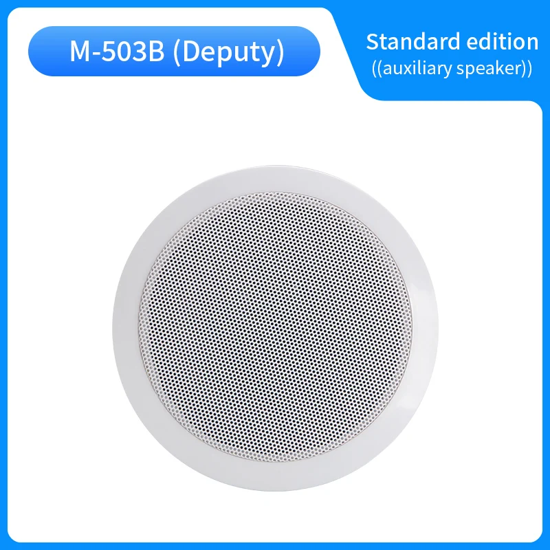 Oupushi Bluetooth-Lautsprecher, Decke, 6,5 Zoll, Wandlautsprecher, 10 W, Heim-Audio, mobiler Lautsprecher, weiße Dachlautsprecher, PA-System