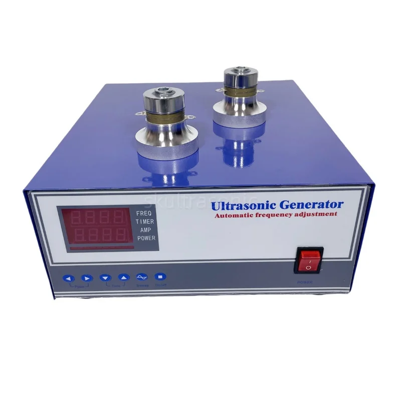 1500 W 28 kHz oder 25 kHz digitale Ultraschall-Power-Control-Box für Motorradteile, Ultraschall-Entfettungs-Reinigungsmaschinen