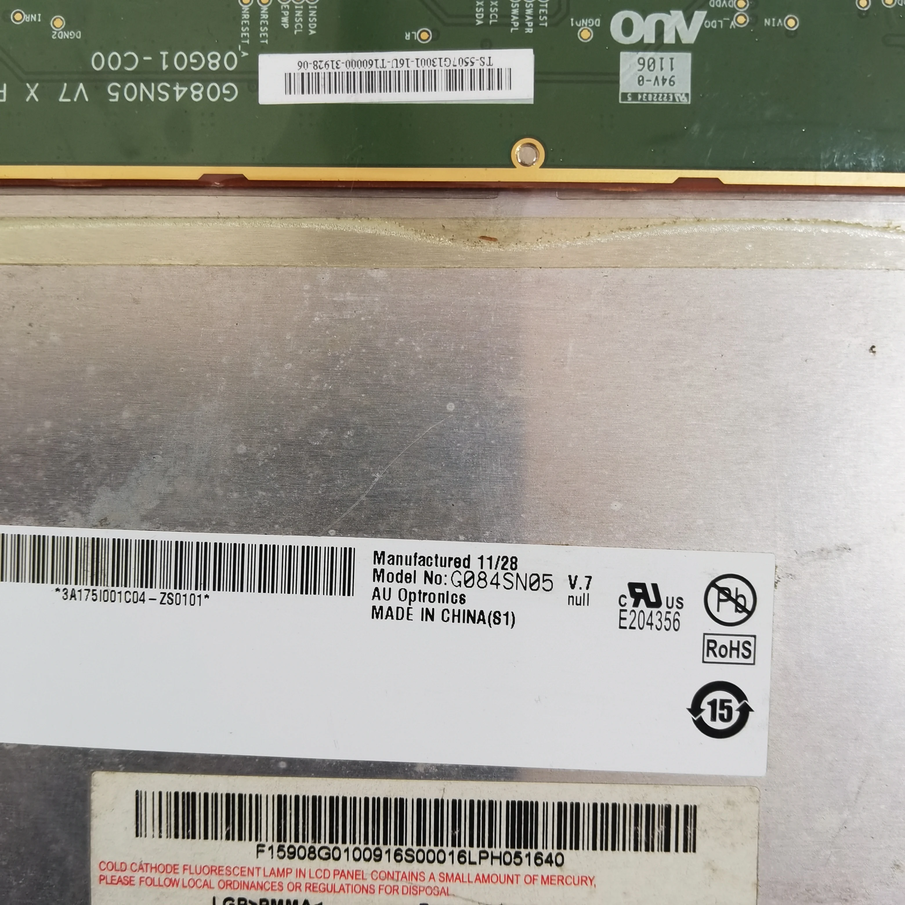 The Display G084SN05 V7 Tested OK And Good Quality