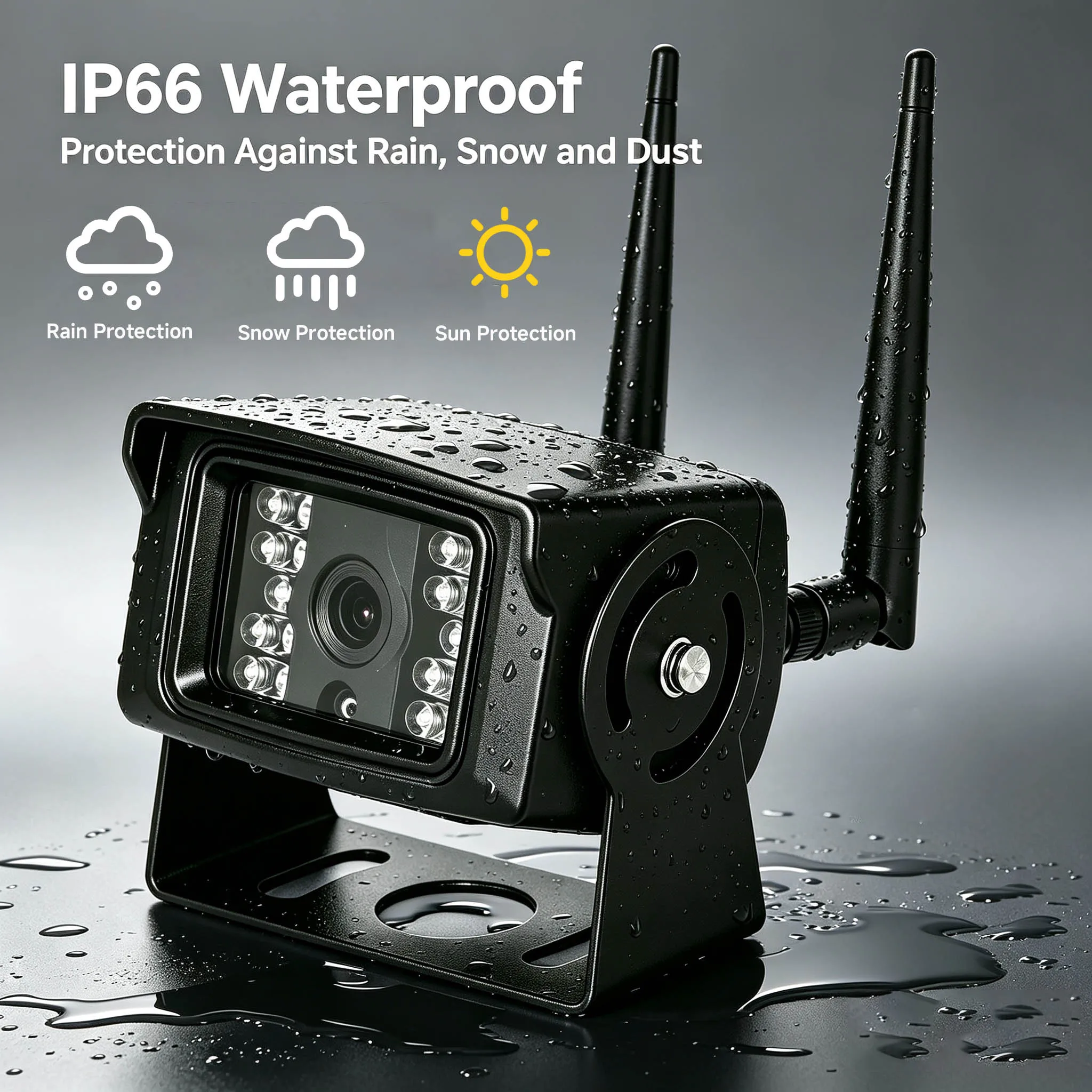 HJT 5MP 4K 8MP HD Wifi IP Camera 3.6mm 4G SIM Card Outdoor Bullet Car Camera Security Metal Shell CCTV Surveillance