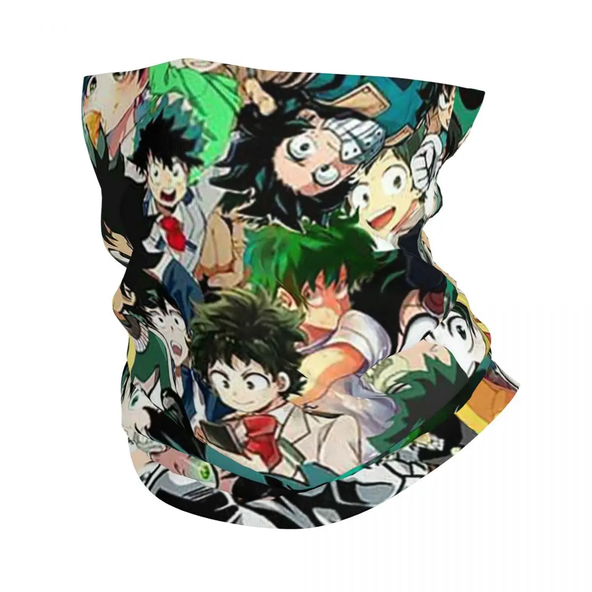 My Hero Academia Bandana Neck Cover Printed Boku No Hero Academia Balaclavas Wrap Scarf Multi-use Cycling Riding for Men Women