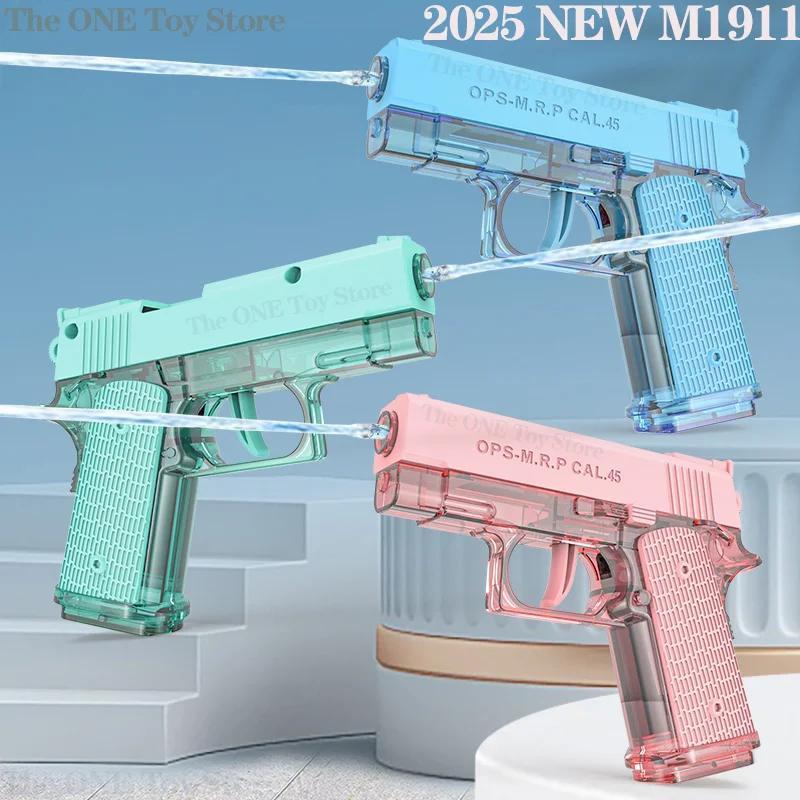 Nueva pistola M1911, pistolas de agua, juguete de verano, Fiesta EN LA Piscina, juegos de tiro en la playa, juguetes al aire libre, regalos de cumpleaños para niños y niñas