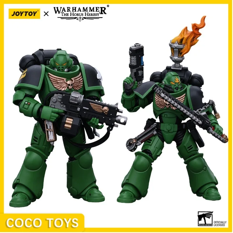 Joytoy-ウォーハンマーのアクションフィギュア,40k, 1/18のアクションフィギュア,サラマンダー,とりなし,アニメ,軍事,移動,モデル,おもちゃ,ギフト,事前注文