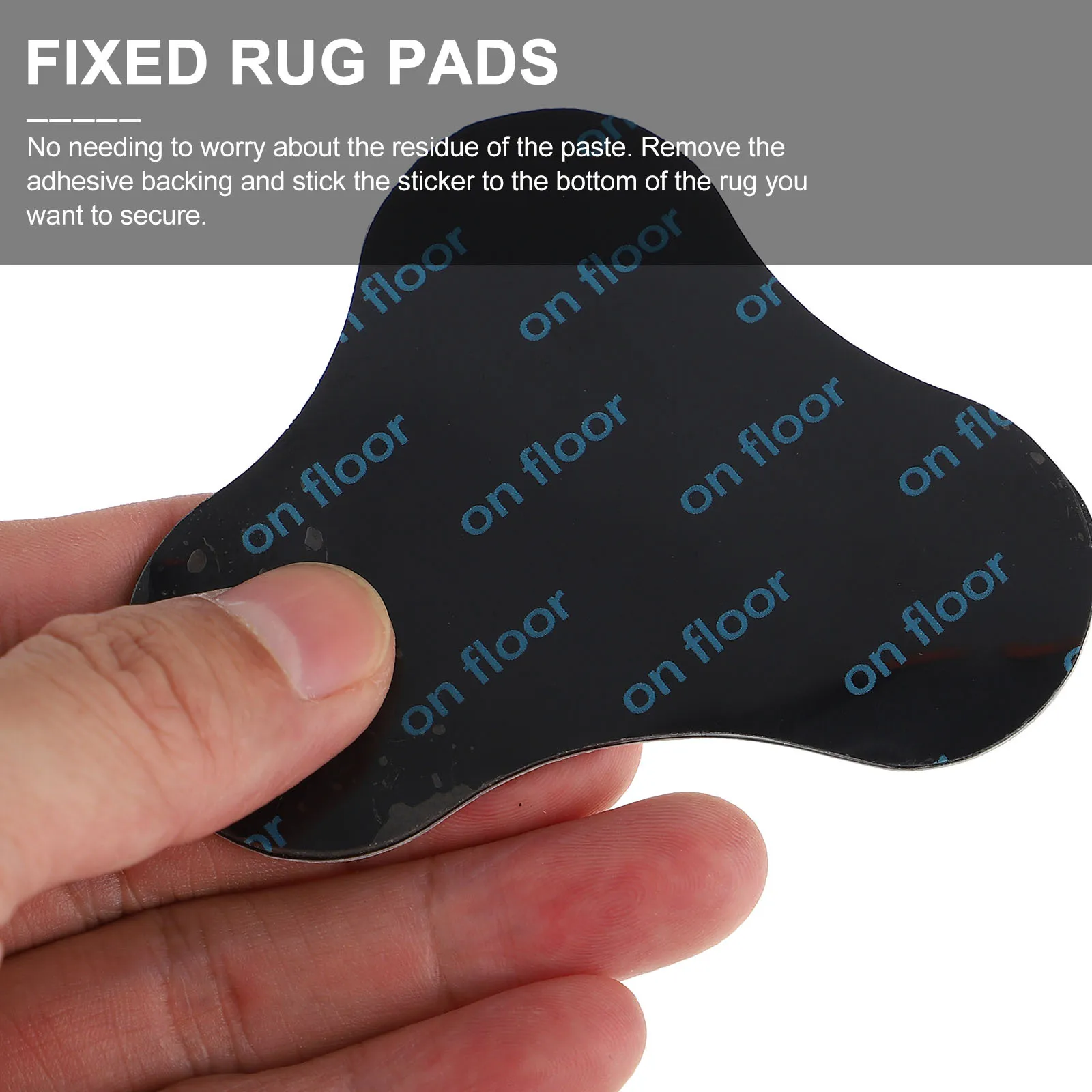 12pcs 미끄럼 방지 접착 테이프 가정용 욕실용 헤비 듀티 방수 미끄럼 방지 고정 스티커 카펫 패드