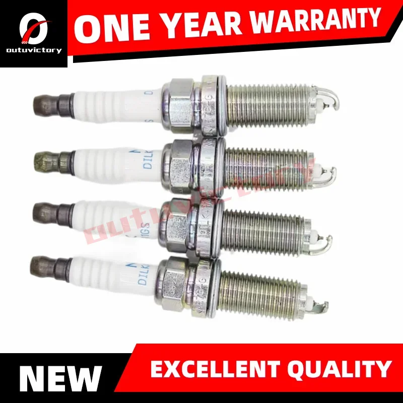 

4-piece 12290-5a2-a01 dilkar 7g11gs iridium spark plug suitable for Honda Accord Acura