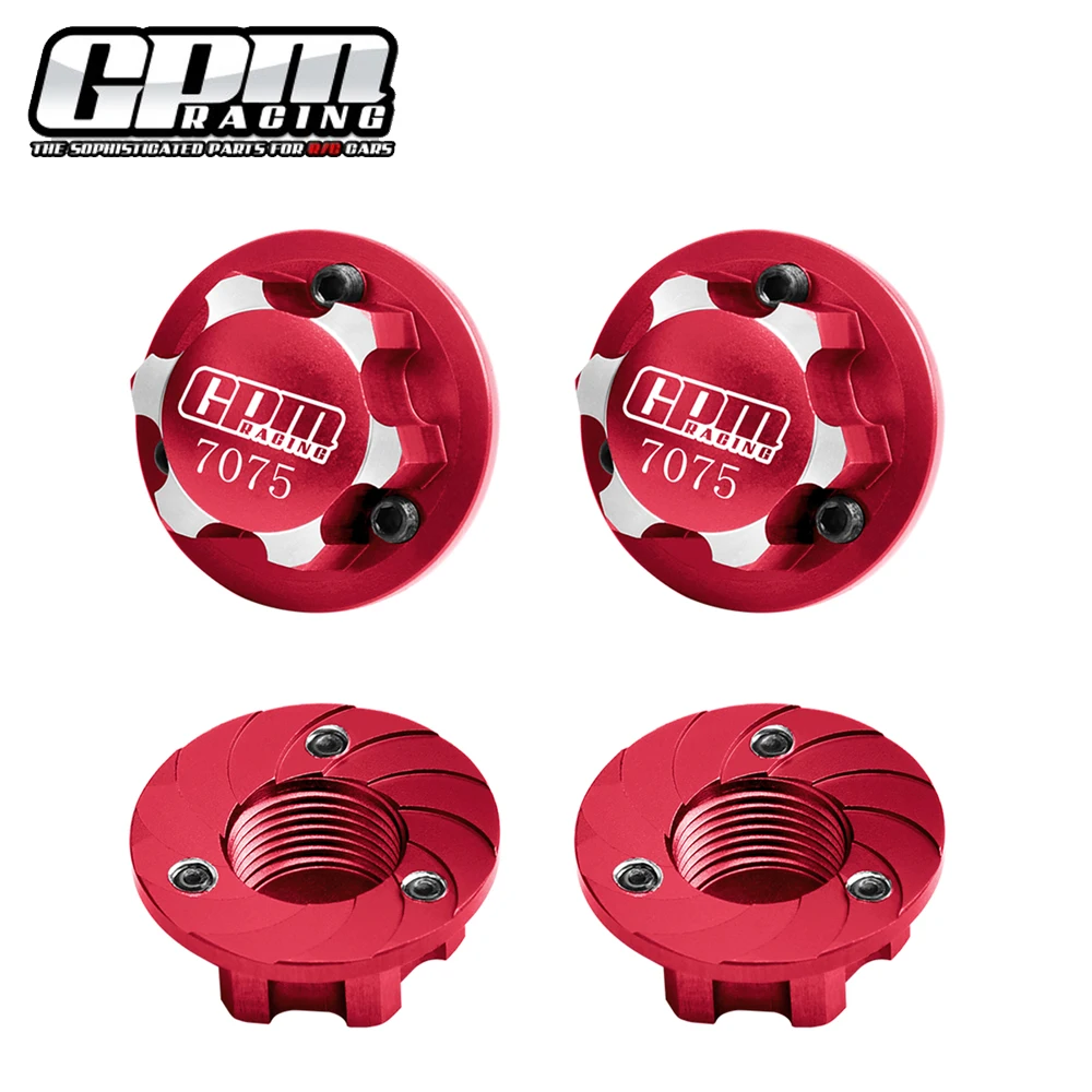 GPM For ARRMA 1/7 FIRETEAM MOJAVE LIMITLESS INFRACTION FELONY 1/8 KRATON Outcast EXB 6S Metal 17mm Wheel Hub Tire Nuts AR310449