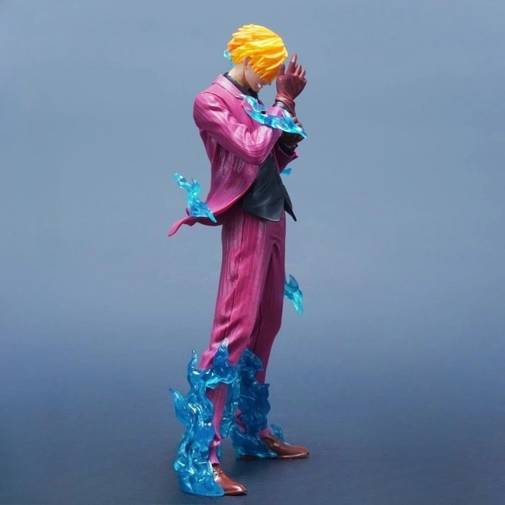 24 cm/9,45 pouces Anime une pièce Figure Sanji figurines d'action Pvc Statue bureau ornement Collection modèle jouets cadeaux